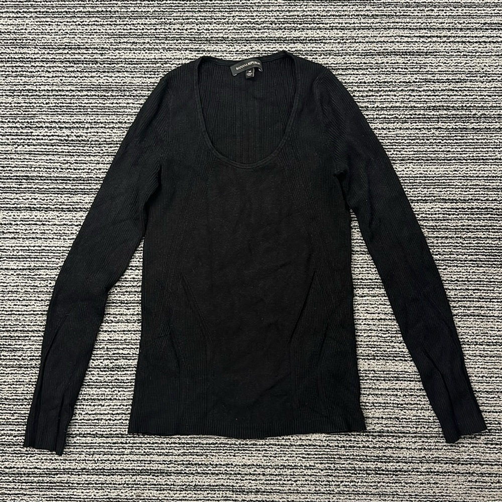 🔥🔥🔥Banana Republic Ribbed Long sleeves Sweater